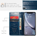 Pikkukuva 2 / 2: CaseMe iPhone Xr Smooth Suojakotelo - Sininen Blue