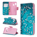Miniatyrbillede 1 af 2: Wonderland Samsung Galaxy A20e etui - Træ med Blomster Blue