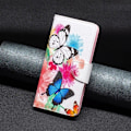 Miniatyrbillede 5 af 6: Wonderland Xiaomi 13 Lite / Civi 2 Flip Etui - To Sommerfugle Multicolor