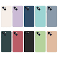 Miniatyrbillede 2 af 6: Skråt gummicover mod fald til iPhone 13 Mini - Gråblå Blue