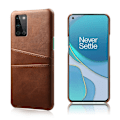 Miniatyrbild 1 av 2: OnePlus 8T skal med korthållare - Brun Brun