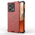 Bofink Honeycomb Xiaomi Redmi Note 13 5G  deksel - Rød Red