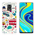 Pikkukuva 1 / 2: Deco Xiaomi Redmi Note 9 Pro / 9 Pro Max / Note 9S kuoret - London Elementit Multicolor