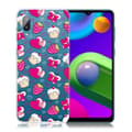 Miniatyrbillede 1 af 2: Deco Samsung Galaxy M02 / A02 Etui - Kage og Jordbær Multicolor
