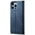 Miniatyrbillede 2 af 2: Jeans iPhone 14 Pro Max flip etui - Blå Blue