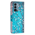 Pikkukuva 2 / 2: Wonderland OnePlus Nord N200 5G flip kuoret - Talvi Makea Blue