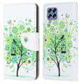 Miniatyrbillede 1 af 2: Wonderland Samsung Galaxy M33 5G flip etui - Grønt Træ Green