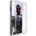 Pikkukuva 1 / 2: Kaksivärinen nahkainen läppäkotelo ZTE nubia Red Magic 8 Pro / ZTE nubia Red Magic 8 Pro Plus - Läpinäkyvä Transparent