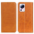 Miniatyrbillede 1 af 2: Flip Etui med Pung i Ægte Læder til Xiaomi 13 Lite / Civi 2 - Brun Brown