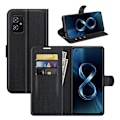 Pikkukuva 2 / 2: Classic Asus Zenfone 8 flip kuoret - Musta Black