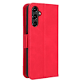 Miniatyrbillede 2 af 2: Stilfuldt Læder Etui med Pung til Samsung Galaxy A14 - Rød Red