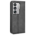 Pikkukuva 2 / 2: Bofink Vintage ZTE Axon 40 Ultra nahkakotelo - Musta Black