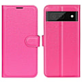 Miniatyrbillede 1 af 2: Klassisk Google Pixel 7 Pro flip etui - Pink Pink