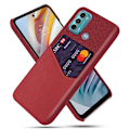 Pikkukuva 1 / 2: Bofink Motorola Moto G60 Card Suojakuori - Punainen Red