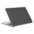 Miniatyrbillede 1 af 5: MacBook Air 13 Retina (A2179, 2020) / M1 (A2337, 2020) / (A1932, 2018-2019) ultra tyndt cover - Gennemsigtig Sort Black