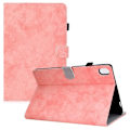 Miniatyrbild 1 av 2: iPad 10.9 (2022) tyg textur läder flipfodral - Rosa Rosa