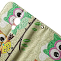 Miniatyrbillede 2 af 2: Moberg (Ugler) Motorola Moto G2 Læder Flip Etui Multicolor