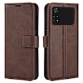 Pikkukuva 1 / 2: Xiaomi Poco M4 Pro nahkainen lompakokkotelo - Ruskea Brown