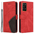 Pikkukuva 1 / 2: Teksturoitu nahkakotelo hihnalla Realme GT Neo 3T / Realme GT Neo2 - Punainen Red