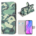 Pikkukuva 1 / 2: Wonderland Xiaomi Redmi 9 Läppäkotelo - Camouflage Green