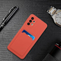 Pikkukuva 2 / 2: Card Holder Suojakuori For Samsung Galaxy A32 - Punainen Red