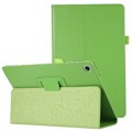 Pikkukuva 1 / 2: Taitettava kotelo, jossa on Lichi-kuosi Lenovo Tab M10 Plus (Gen 3) - Vihreä Green