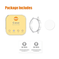 Pikkukuva 2 / 2: ENKAY Samsung Galaxy Watch 4 (40mm) strassi suojakuori + karkaistua lasia näytönsuoja - Läpinäkyvä Transparent