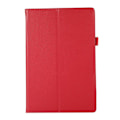 Miniatyrbillede 2 af 2: Foldbart etui med Lichi-tekstur til Lenovo Tab M10 Plus (Gen 3) - Rød Red
