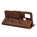 Miniatyrbillede 2 af 2: Butterfly Samsung Galaxy A21s Etui - Brun Brown