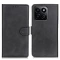 Miniatyrbillede 1 af 2: Klassisk Honor X7c / Honor 200 Smart / Honor Play 60 Plus flip etui - Sort Black