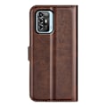 Pikkukuva 2 / 2: Lompakko Nahkakotelo For ZTE Blade A72 - Ruskea Brown