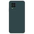 Miniatyrbild 1 av 2: Avfasat gummerat skydd mot dropp för Xiaomi Mi 10 Lite 5G - Svartaktig Grön Grön