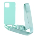Miniatyrbillede 4 af 5: Tyndt TPU etui med mat finish og justerbar strop til Dark Green - Light Green Green