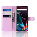 Pikkukuva 3 / 6: OnePlus 7 Pro litchi nahkakotelo - Pinkki Pink