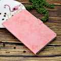 Miniatyrbild 2 av 2: iPad 10.9 (2022) tyg textur läder flipfodral - Rosa Rosa