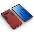 Pikkukuva 2 / 2: Samsung Galaxy S10 cool guard takatuki hybrid suojakotelo - Punainen Red