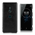 Pikkukuva 1 / 6: Sony Xperia XZ3 liitsihedelmä pintainen synteetti nahkainen muovi pohjainen suojakuori - Musta Black