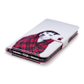 Pikkukuva 2 / 2: iPhone Xs Max Synteetti nahkainen kuviollinen taivutettava lompakko suojakotelo - Husky Koira Multicolor