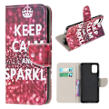 Miniatyrbillede 1 af 2: Wonderland Samsung Galaxy A31 Etui - Citat: Keep Calm Red