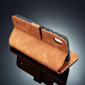 Miniatyrbillede 2 af 2: DG.MING Samsung Galaxy A10 Retro Etui - Brun Brown