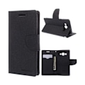 Miniatyrbillede 2 af 2: Lönnrot Samsung Galaxy S6 Læder Etui Med Kort Holder - Sort Black