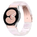 Miniatyrbillede 2 af 6: Samsung Galaxy Watch 5 / 5 Pro urrem i resin-stil - Lyserød Pink
