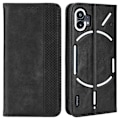 Miniatyrbild 1 av 2: Bofink Vintage läder Nothing Phone (1) fodral - Svart Svart