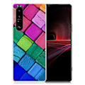 Pikkukuva 1 / 2: Deco Sony Xperia 1 III Suojakotelo - Colorful Block Multicolor