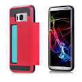 Miniatyrbillede 1 af 2: Samsung Galaxy S8 stærkt og flot hybridcover - Rød Red