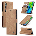 Pikkukuva 1 / 2: CaseMe Xiaomi Mi CC9 Pro / Mi Note 10 Pro / Note 10 Vintage kotelot - Vaalean ruskea Beige
