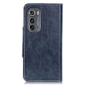 Miniatyrbild 2 av 2: Alpha läder Motorola Moto Edge 2022 fodral - Blå Blå