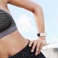 Pikkukuva 2 / 2: Fitbit Charge 4 / 3 timanttikuvioinen kellonauha - Valkoinen Koko: S White