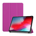 Miniatyrbild 1 av 2: iPad Pro 11 inch (2018) vikbart syntetläder tablett skyddsfodral - Violett Lila