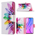 Pikkukuva 1 / 2: Wonderland Xiaomi Redmi 9 Läppäkotelo - Colorized Flower Multicolor